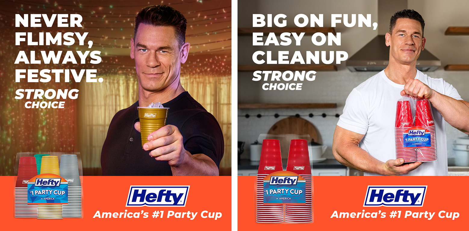 Meta banners featuring John Cena.